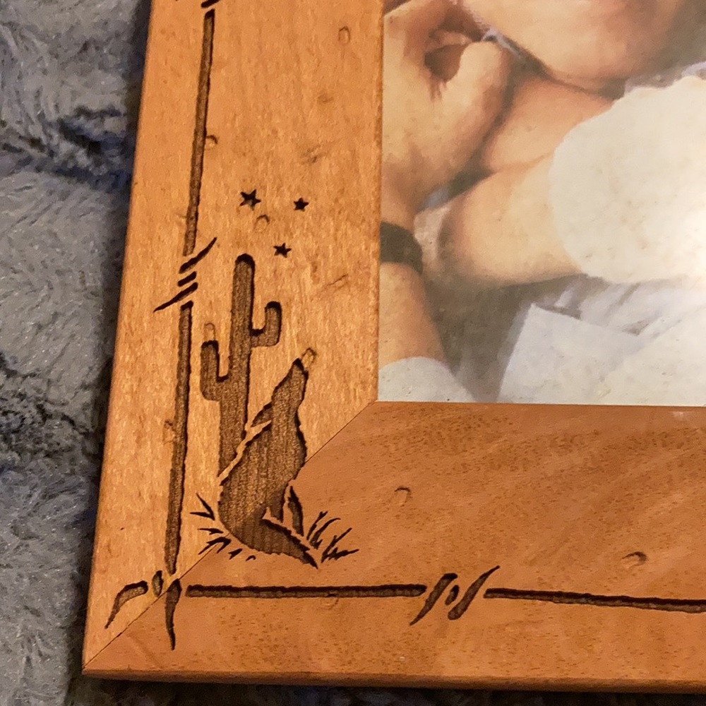 Western themed wood frame NWT - Picture 6 of 10